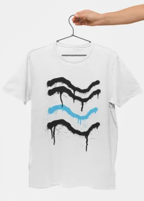 ST!NK - artist SAM.CREW - RAW STRIPS - Men Shirt