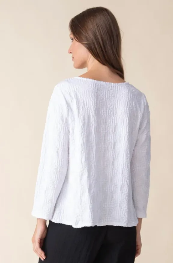 Sunburst Knit Tee