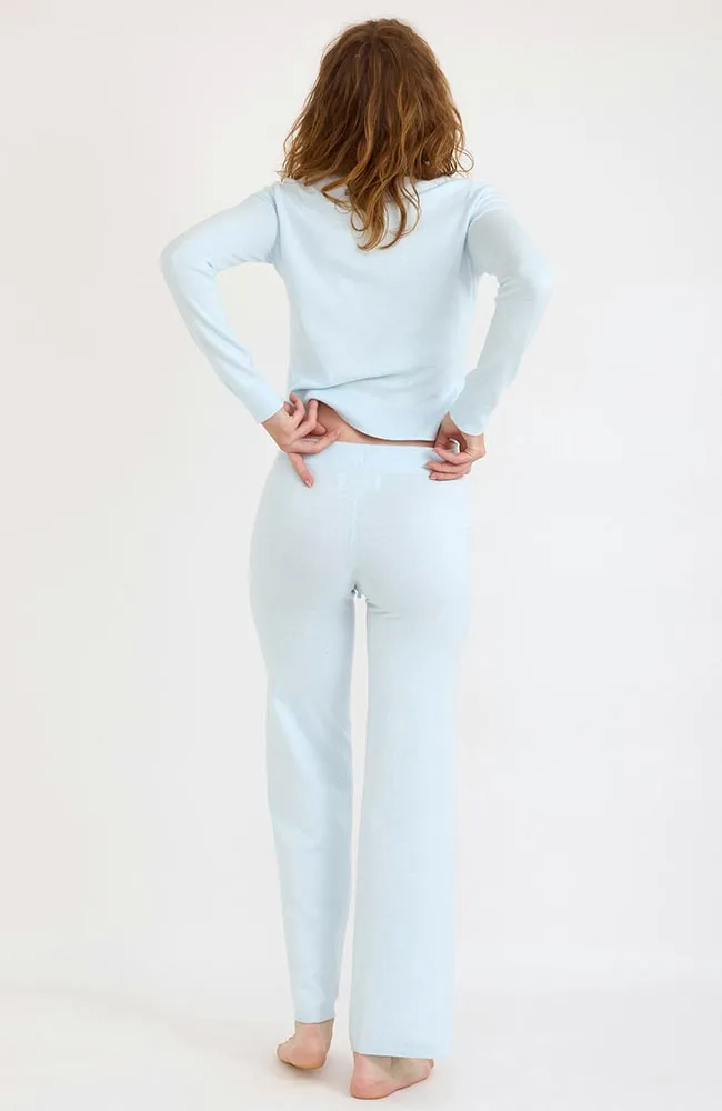Vestje slim fit blauw