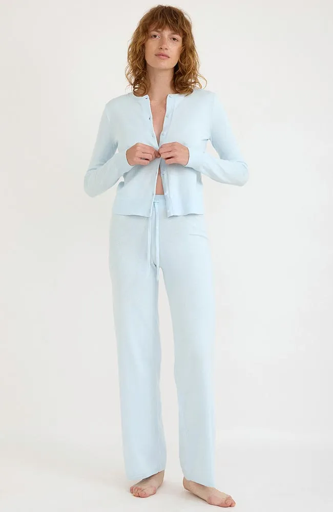 Vestje slim fit blauw