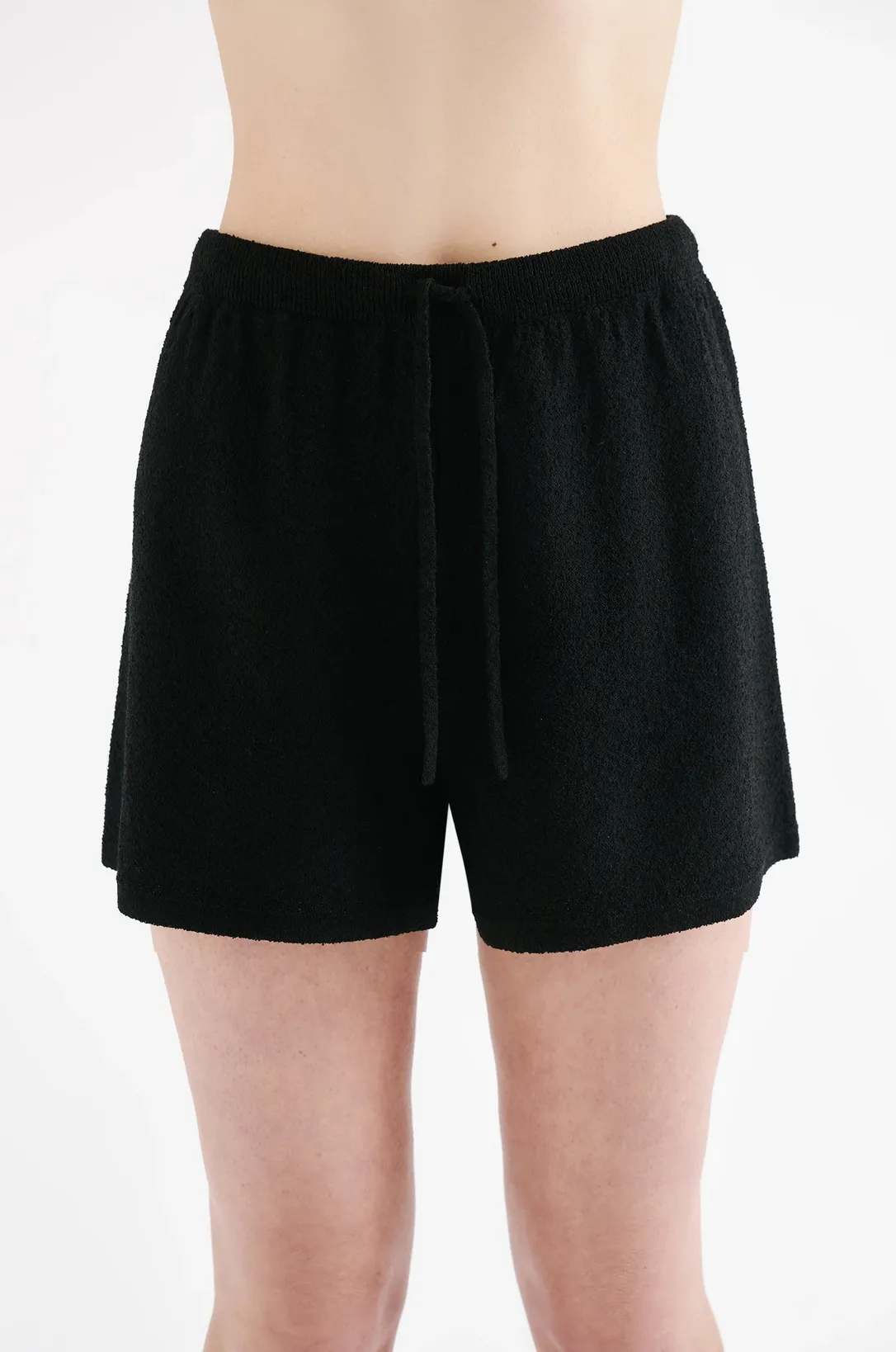 ZOSIA KNIT SHORT | BLACK
